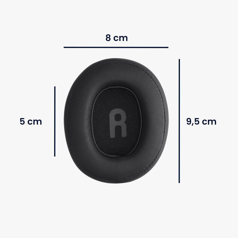 kwmobile Ohr Polster für JBL Tune 700BT / 700BTNC / 750BT / 750BTNC Ohrpolster Ersatz Ohrpolster Kopfhörer Ersatzteile Kopfhörer Ersatzpolster für Over Ear Headphones