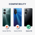 kwmobile Hülle kompatibel mit Honor 50 - Handyhülle - Handy Schutzhülle - Smartphone Cover