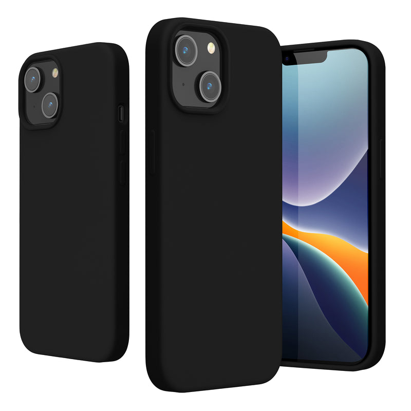 kwmobile Handyhülle für iPhone 14 - Hülle Silikon - kabelloses Laden