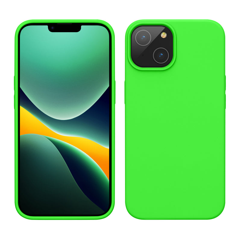 kwmobile Handyhülle für iPhone 14 - Hülle Silikon - kabelloses Laden