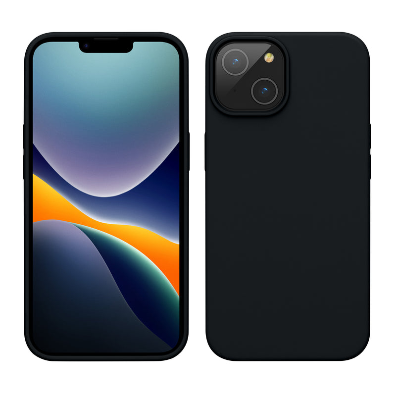 kwmobile Handyhülle für iPhone 14 - Hülle Silikon - kabelloses Laden