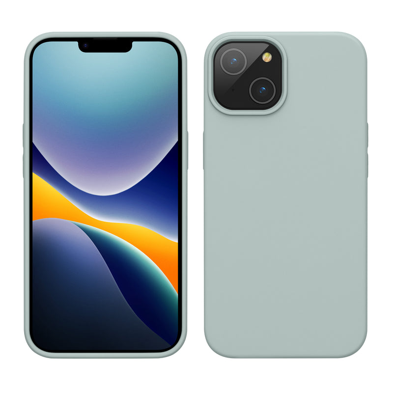 kwmobile Handyhülle für iPhone 14 - Hülle Silikon - kabelloses Laden