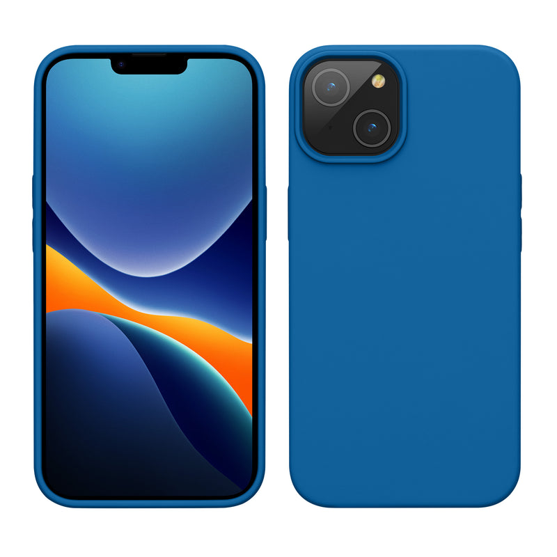 kwmobile Handyhülle für iPhone 14 - Hülle Silikon - kabelloses Laden