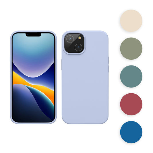 kwmobile Handyhülle für iPhone 14 Hülle, für iPhone 14 Case - Hülle Silikon - kabelloses Laden - Blaugrün Blaugrün  