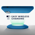 kwmobile Handyhülle für iPhone 14 Plus Case - Hülle Silikon - kabelloses Laden