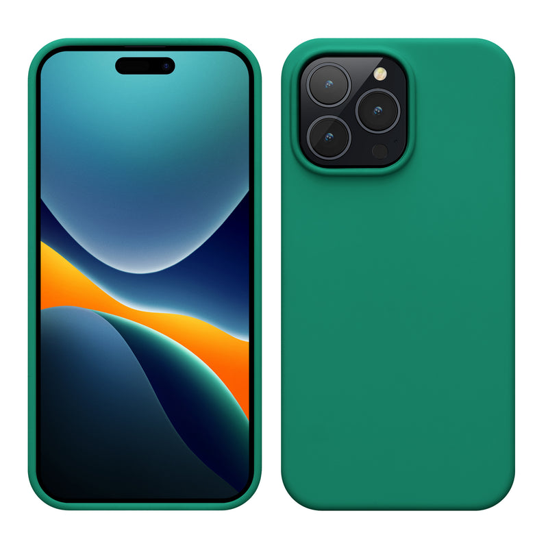 kwmobile Handyhülle für iPhone 14 Pro Max Case - Hülle Silikon - kabelloses Laden