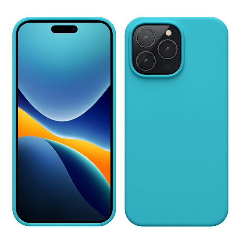kwmobile Handyhülle für iPhone 14 Pro Max Case - Hülle Silikon - kabelloses Laden