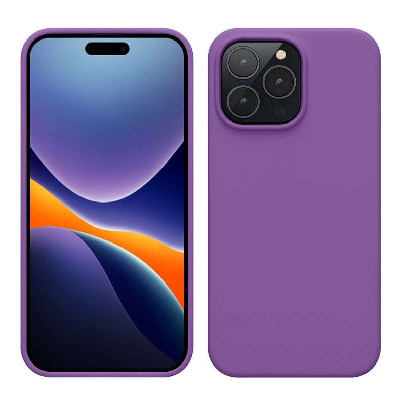 kwmobile Handyhülle für iPhone 14 Pro Max Case - Hülle Silikon - kabelloses Laden