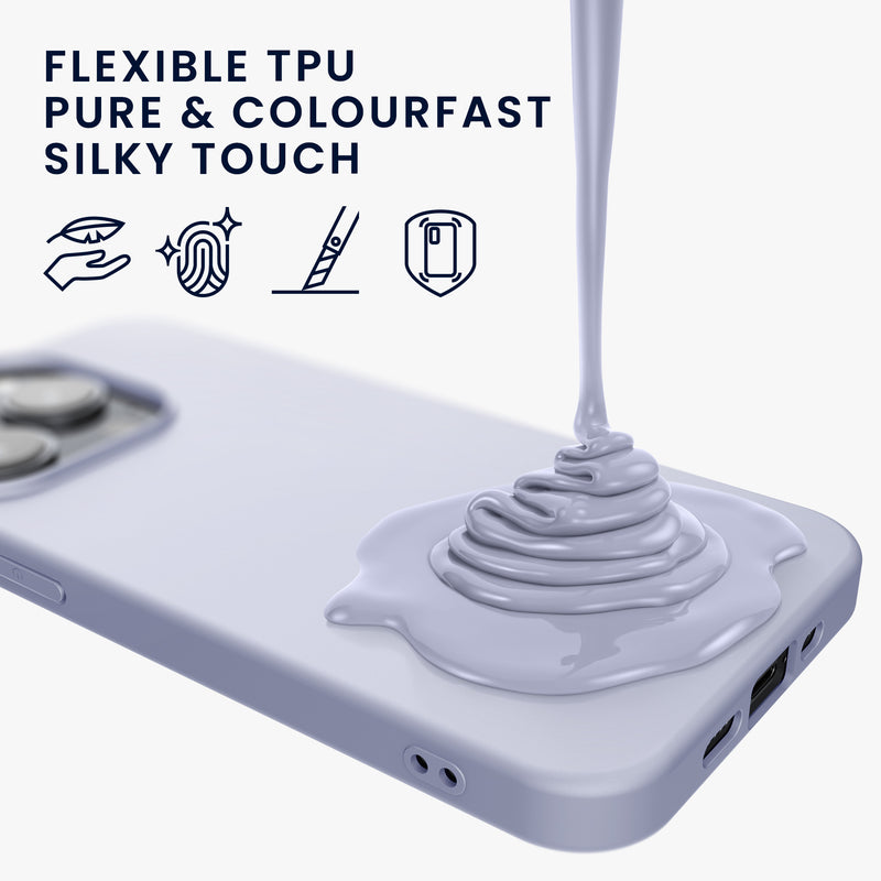 kwmobile Hülle für das iPhone 14 Hülle - weiche und schlanke Silikon Handyhülle - stoßabsorbierendes flexibles Case - kabelloses Laden