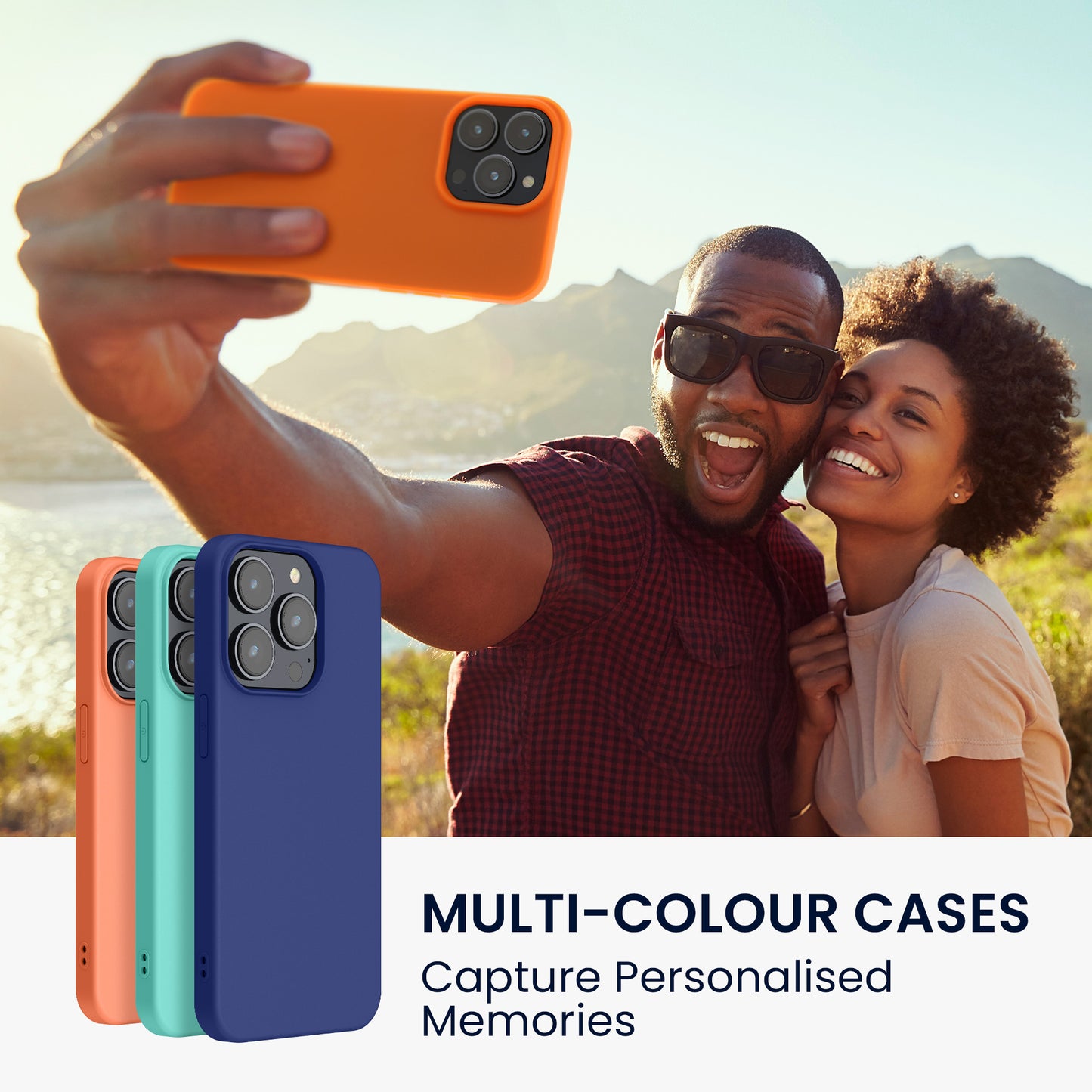 kwmobile Hülle für das iPhone 14 Pro Hülle - weiche und schlanke Silikon Handyhülle - stoßabsorbierendes flexibles Case - kabelloses Laden
