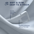 kwmobile Hülle für das iPhone 14 Pro Max Hülle - weiche und schlanke Silikon Handyhülle - stoßabsorbierendes flexibles Case - kabelloses Laden