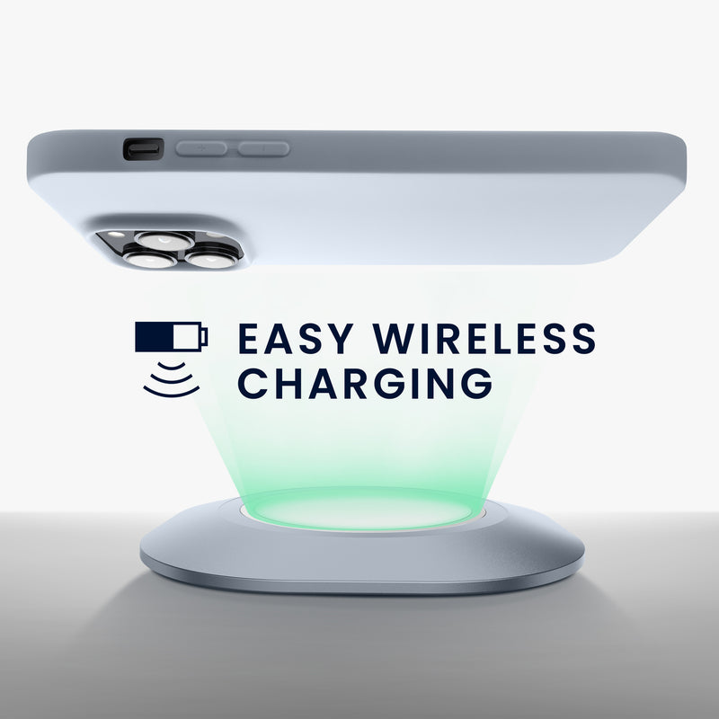 kwmobile Hülle für das iPhone 14 Pro Max Hülle - weiche und schlanke Silikon Handyhülle - stoßabsorbierendes flexibles Case - kabelloses Laden