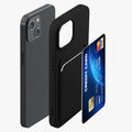 kwmobile Handyhülle kompatibel mit Apple iPhone 14 Hülle - Handy Cover mit Fach für Karten