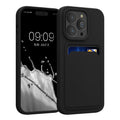 kwmobile Handyhülle kompatibel mit Apple iPhone 14 Pro Hülle - Handy Cover mit Fach für Karten