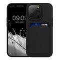 kwmobile Handyhülle kompatibel mit Apple iPhone 14 Pro Hülle - Handy Cover mit Fach für Karten