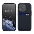 kwmobile Handyhülle kompatibel mit Apple iPhone 14 Pro Hülle - Handy Cover mit Fach für Karten