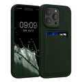 kwmobile Handyhülle kompatibel mit Apple iPhone 14 Pro Hülle - Handy Cover mit Fach für Karten