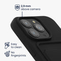 kwmobile Handyhülle kompatibel mit Apple iPhone 14 Pro Hülle - Handy Cover mit Fach für Karten