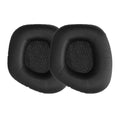 kwmobile 2x Ohr Polster für Corsair Void Pro RGB ELITE Ohrpolster - Ersatz Ohrpolster - Kopfhörer Ersatzteile - Kopfhörer Ersatzpolster für Over Ear Headphones Schwarz  