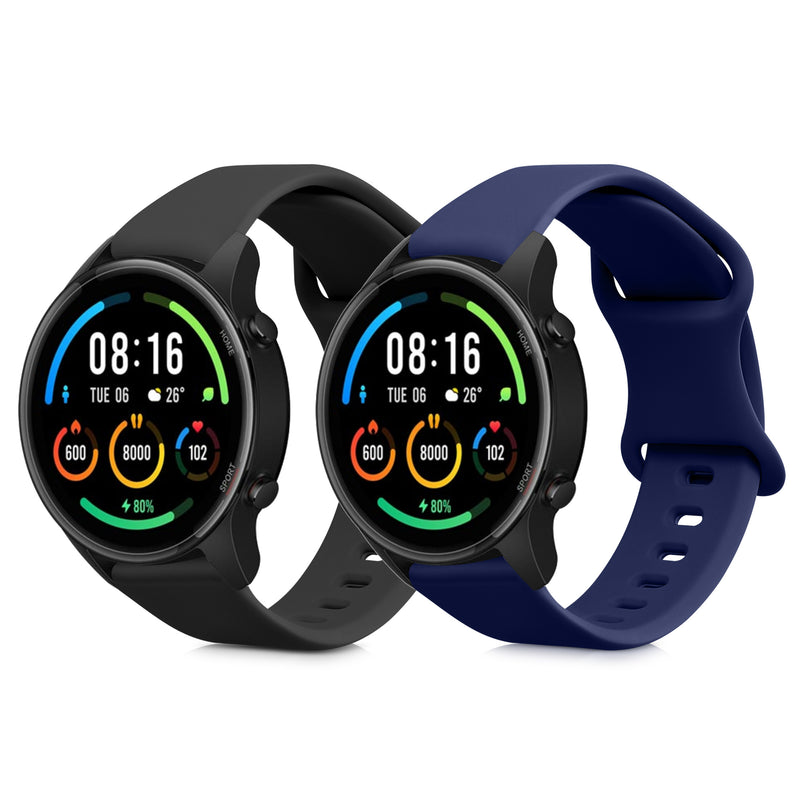 2x Sportarmband für Xiaomi Watch S4/S4 Sport/S3/S2/Watch S1 Active/Redmi Watch 5 Active