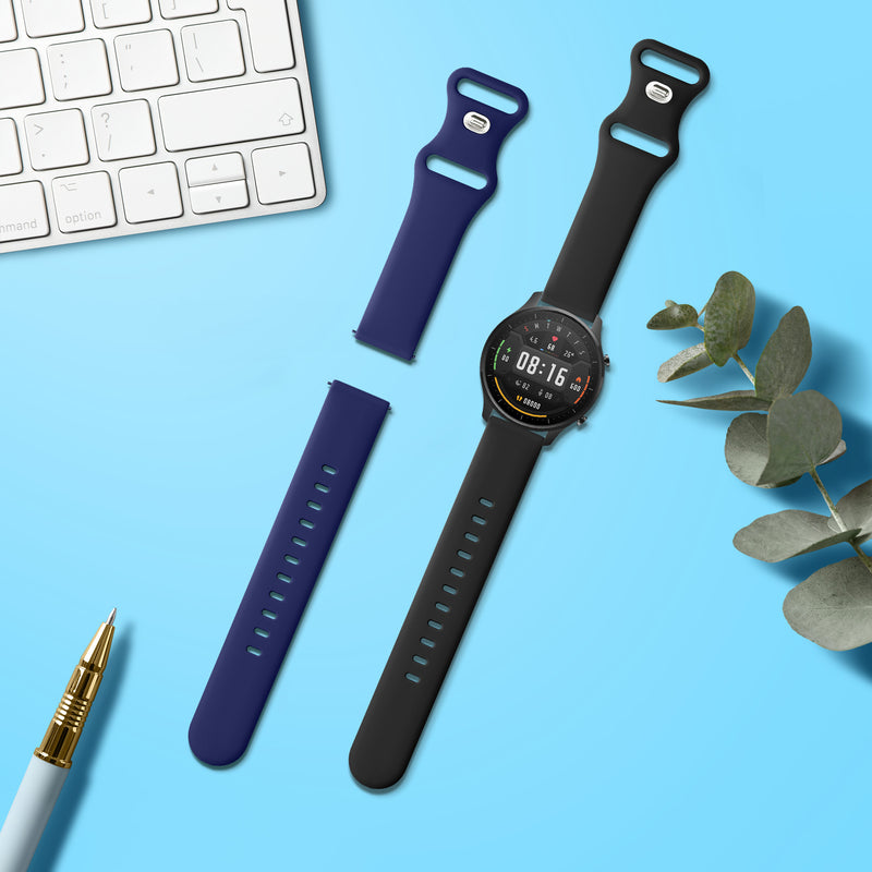 2x Sportarmband für Xiaomi Watch S4/S4 Sport/S3/S2/Watch S1 Active/Redmi Watch 5 Active