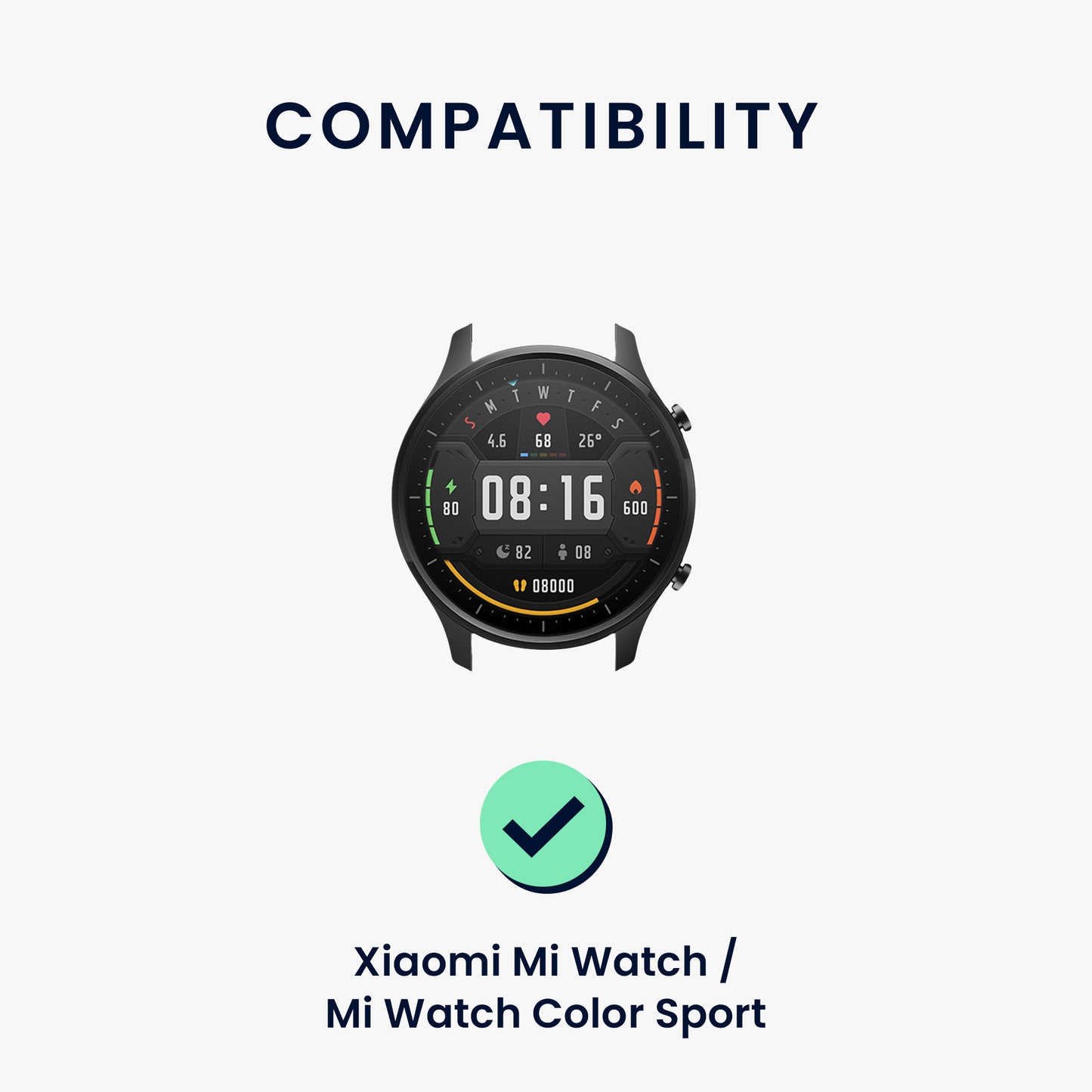2x Sportarmband für Xiaomi Watch S4/S4 Sport/S3/S2/Watch S1 Active/Redmi Watch 5 Active