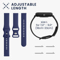 2x Sportarmband für Xiaomi Watch S4/S4 Sport/S3/S2/Watch S1 Active/Redmi Watch 5 Active