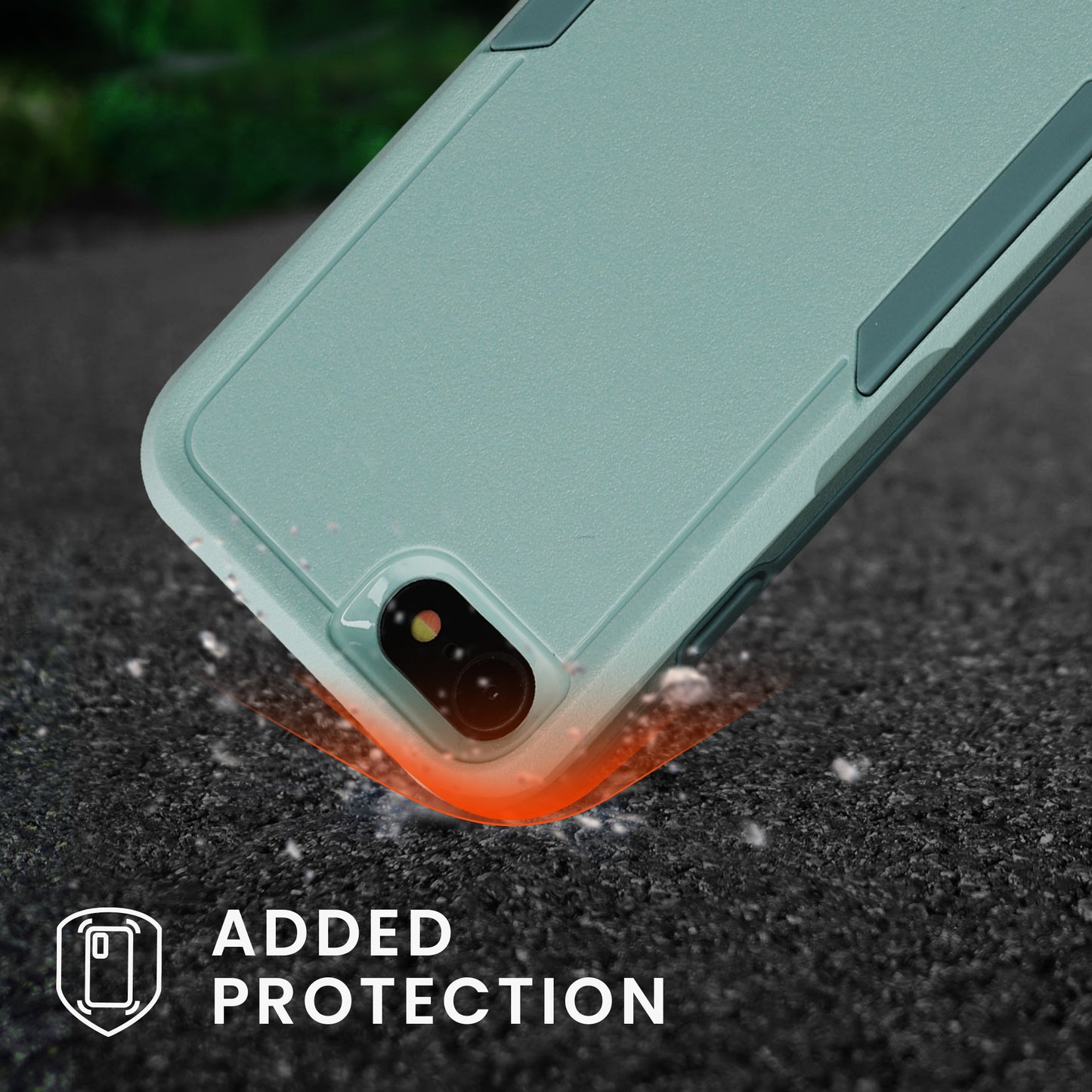 kwmobile Hülle kompatibel mit Apple iPhone SE (2022) / iPhone SE (2020) / iPhone 8 / iPhone 7 - Schutzhülle Case Handy aus TPU und Kunststoff - Cover