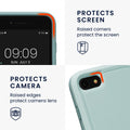 kwmobile Hülle kompatibel mit Apple iPhone SE (2022) / iPhone SE (2020) / iPhone 8 / iPhone 7 - Schutzhülle Case Handy aus TPU und Kunststoff - Cover