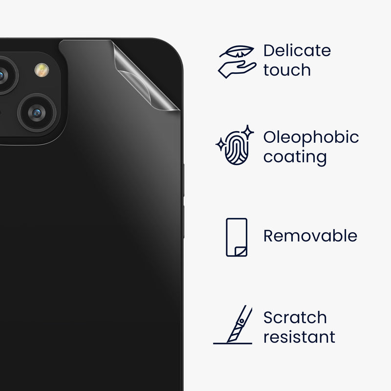Schutzfolie Rückseite kompatibel mit Apple iPhone 14 Plus