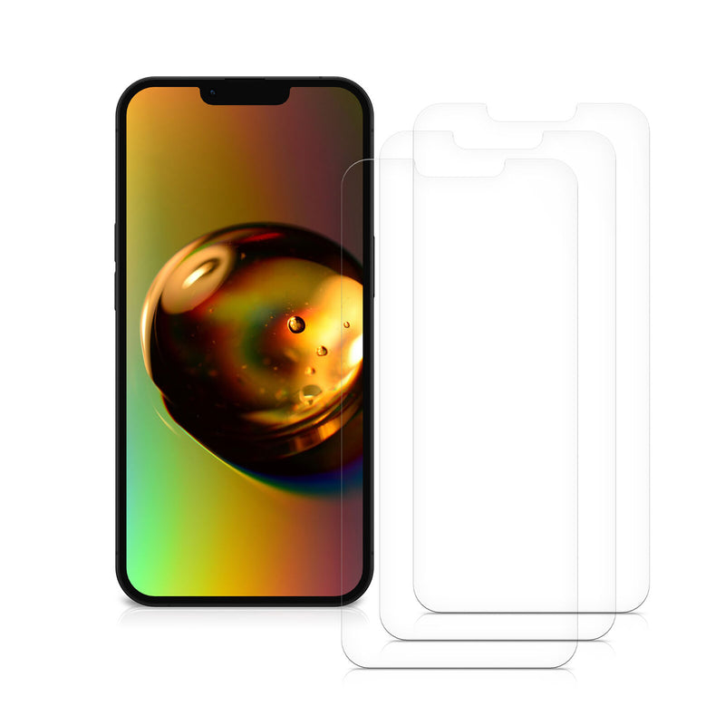 3x Folie kristallklar für Apple iPhone 14