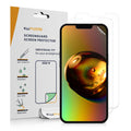 kwmobile 3x Displayschutzfolie kompatibel mit Apple iPhone 14 Folie - klare Schutzfolien Set in transparent Transparent  