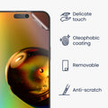 3x Folie kristallklar für Apple iPhone 14 Pro Max