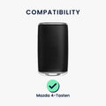 kwmobile Autoschlüssel Hülle kompatibel mit Mazda 4-Tasten Smart Autoschlüssel - Schlüsselhülle Silikon Cover