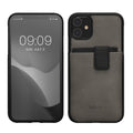 kalibri Hülle kompatibel mit Apple iPhone 11 - Handyhülle Handy Cover - Case mit Kartenfach abnehmbar
