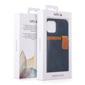 kalibri Hülle kompatibel mit Apple iPhone 12 / iPhone 12 Pro - Handyhülle Handy Cover - Case mit Kartenfach abnehmbar