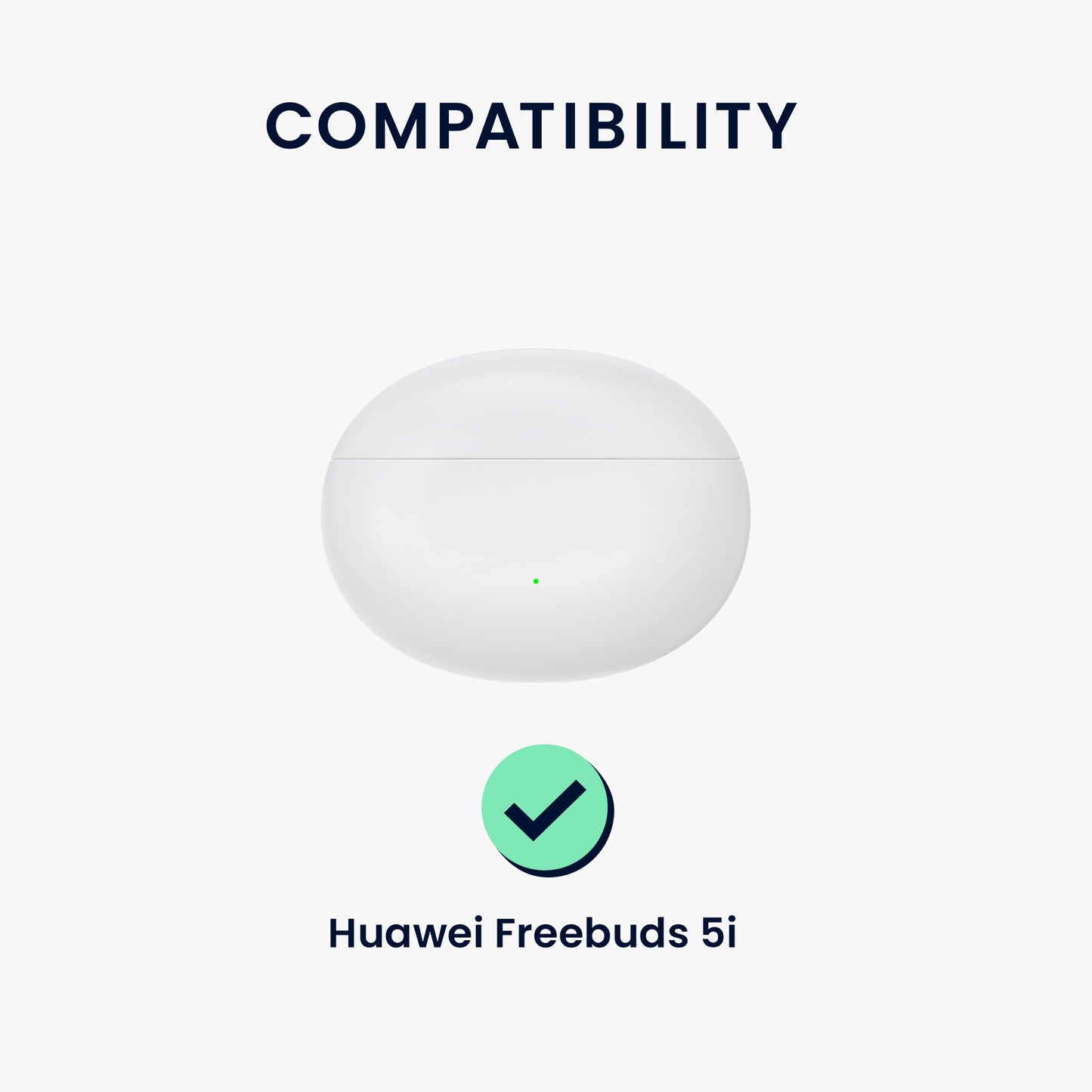 kwmobile Hülle kompatibel mit Huawei Freebuds 5i Kopfhörer Case TPU Cover Schutzhülle