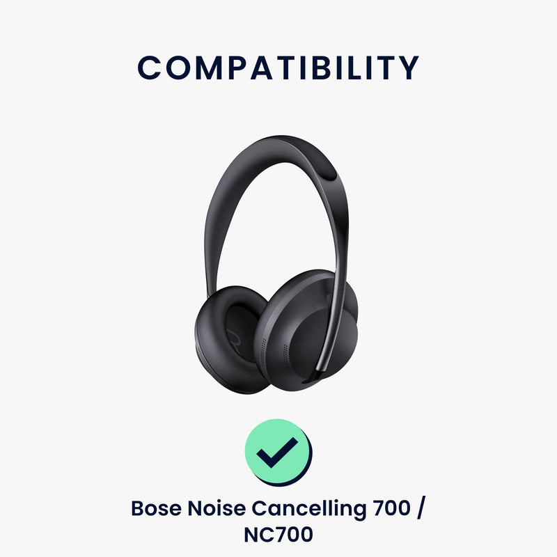 kwmobile Ohr Polster für Bose Noise Cancelling 700 / NC700 Ohrpolster Ersatz Kopfhörer Ersatzteile Over Ear Headphones