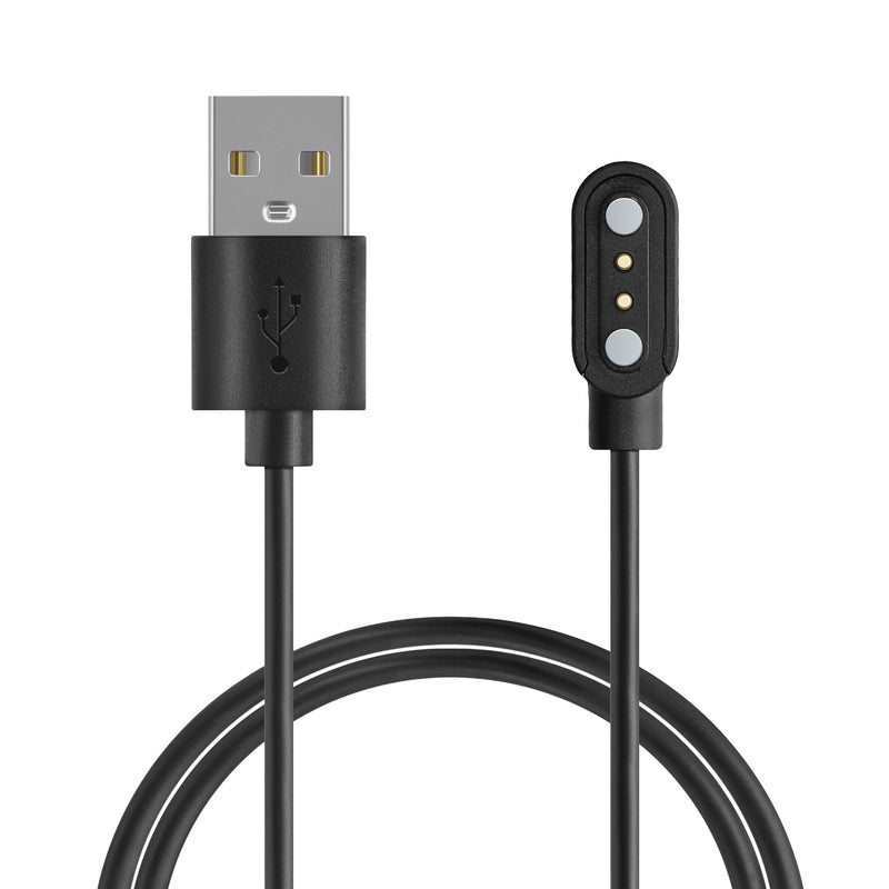 kwmobile USB Kabel Charger kompatibel mit Blackview R30 Pro / R8 / R3 / R3 Pro / X2 / X1 / Letsfit / Fitpolo Ladekabel - Smart Watch Ersatzkabel - Fitnesstracker Aufladekabel