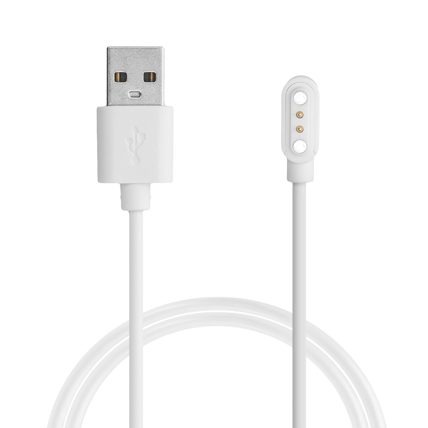 kwmobile USB Kabel Charger kompatibel mit Blackview R30 Pro / R8 / R3 / R3 Pro / X2 / X1 / Letsfit / Fitpolo Ladekabel - Smart Watch Ersatzkabel - Fitnesstracker Aufladekabel