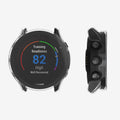 kwmobile Glas Hülle für Garmin Forerunner 955 Solar Schutzhülle Fullbody Fitnesstracker Case Set