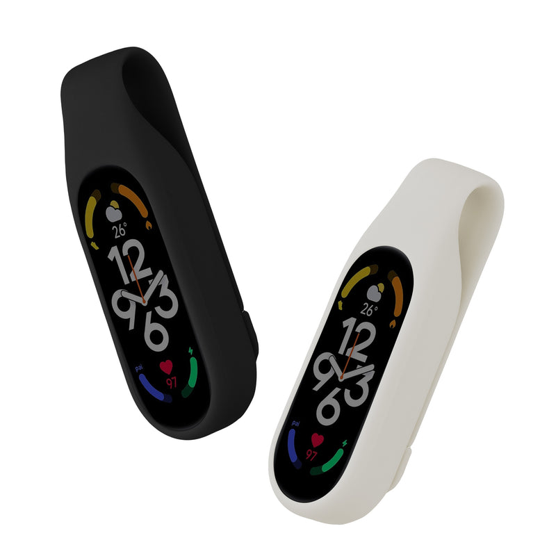 kwmobile Clip Halter kompatibel mit Xiaomi Mi Band 7 / 6 / 5 / 4 Halterung ohne Tracker