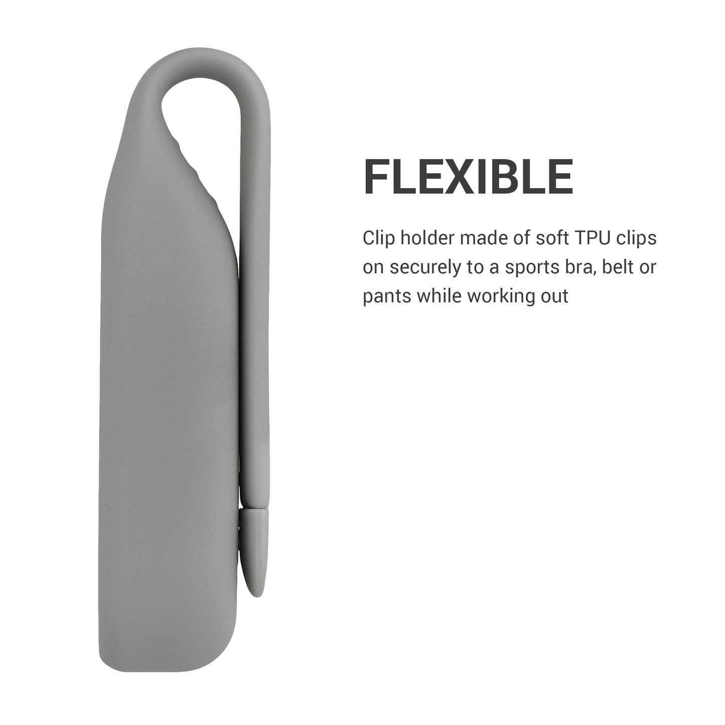 kwmobile Clip Halter kompatibel mit Xiaomi Mi Band 7 / 6 / 5 / 4 Halterung ohne Tracker