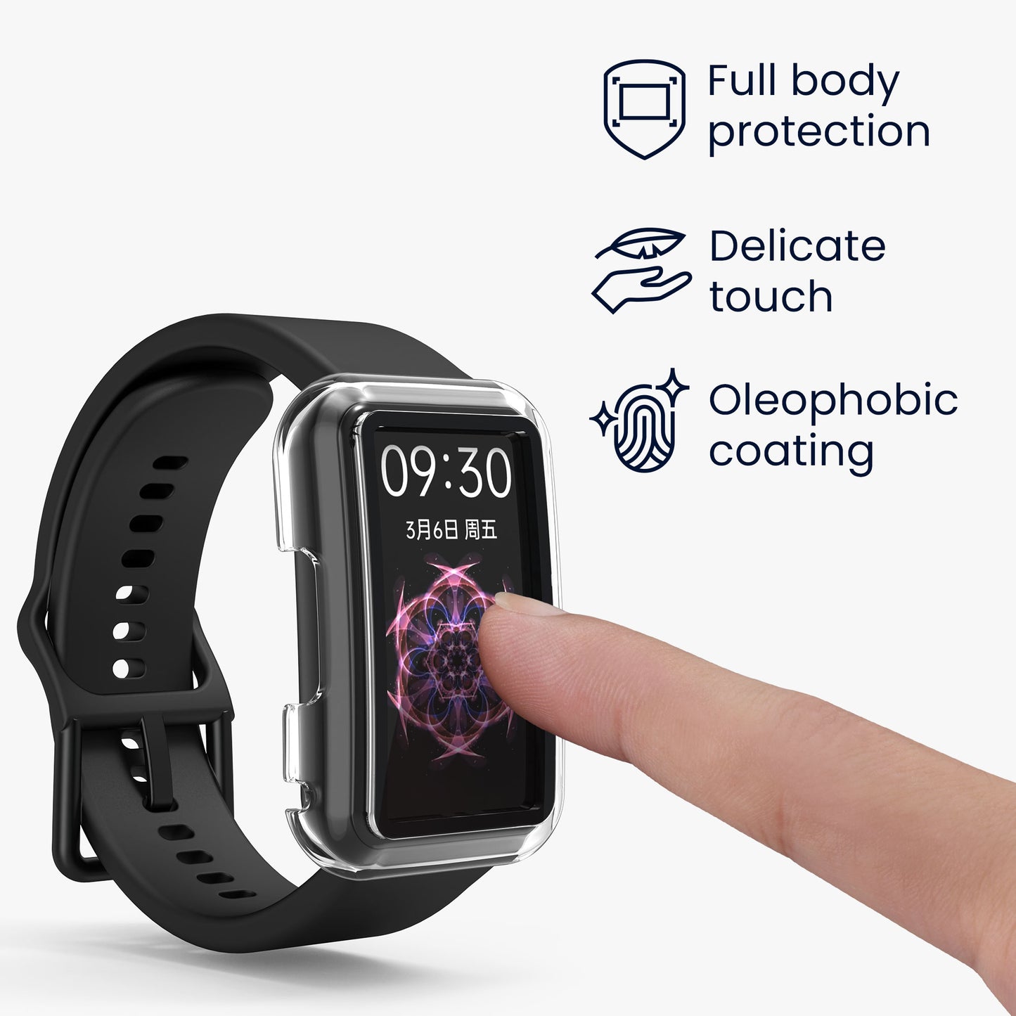 Hülle kompatibel mit Oppo Watch Free