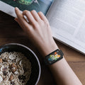 kwmobile Glas Hülle für HONOR Band 7 / Band 6 / Huawei Band 7 / Band 6 Schutzhülle Fullbody Fitnesstracker Case Set