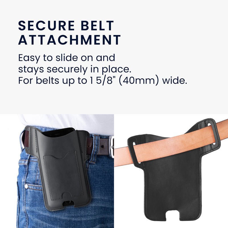 kwmobile Gürteltasche Hülle kompatibel mit Handys mit Gürtelclip Gürtel Case mit Gürtelschlaufe