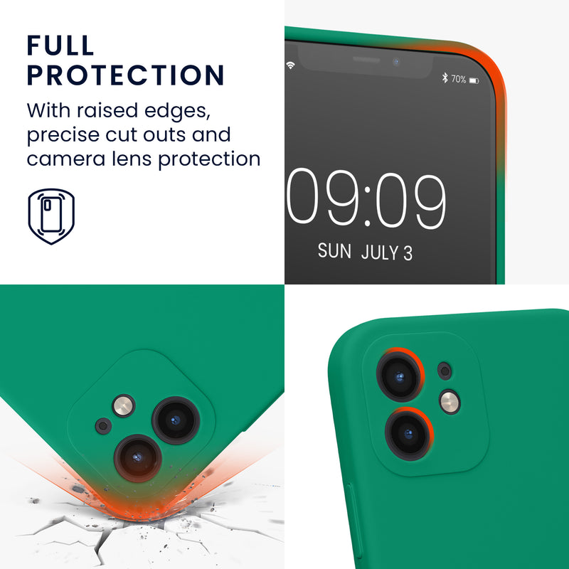 kwmobile Hülle kompatibel mit Apple iPhone 12 - Handyhülle - Handy Case