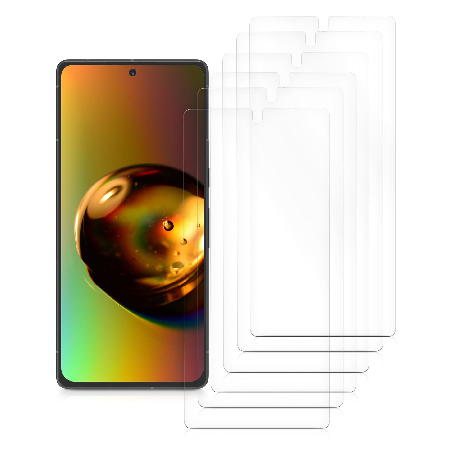 6x Folie kristallklar für Google Pixel 7