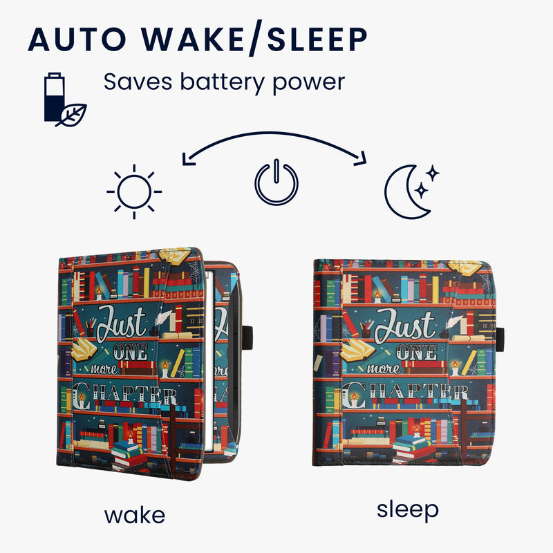 kwmobile Flip Hülle kompatibel mit Pocketbook Era / Era Color - Vorderfach Handschlaufe
