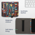 kwmobile Flip Hülle kompatibel mit Pocketbook Era / Era Color - Vorderfach Handschlaufe